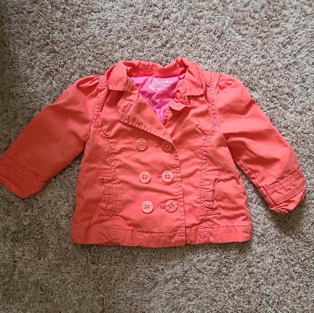 Cherokee Baby Girl Pea Coat